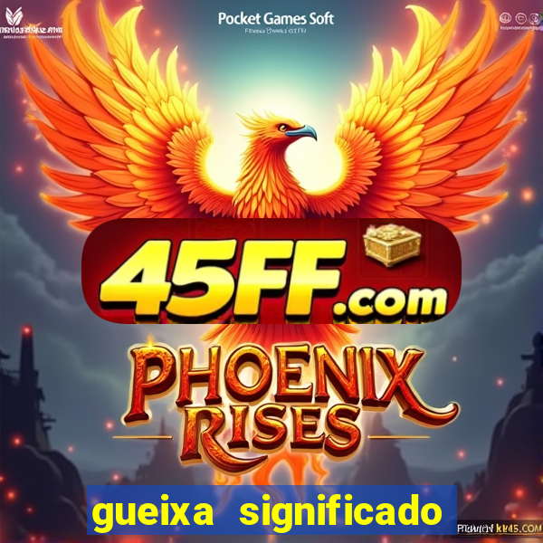 gueixa significado no crime